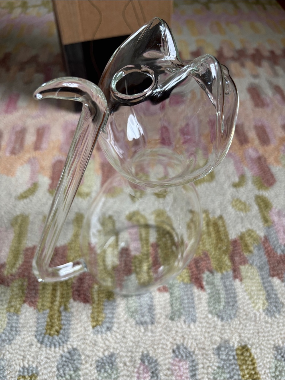 ๐ธBalvi Gifts S.L. Meow Water Jug Clear Glass CAT new in box ๐ฆ๐ง - Picture 13 of 16